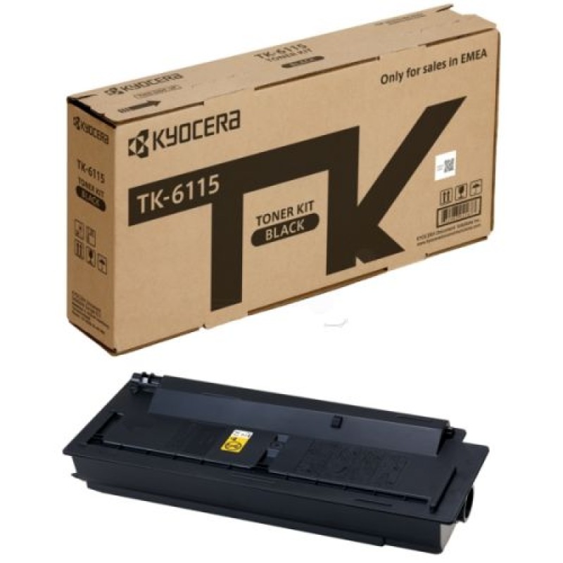 Kyocera TK-6115 1T02P10NL0 Siyah Orjinal Toner - M4132idn / M4125idn T9992 Kyocera TK-6115 1T02P10NL0 Siyah Orjinal Toner - M4132idn / M4125idn T9992