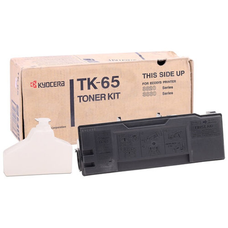 Kyocera TK-65 370QD0KX Siyah Orjinal Toner - FS-3820 / FS-3830N T4426 Kyocera TK-65 370QD0KX Siyah Orjinal Toner - FS-3820 / FS-3830N T4426