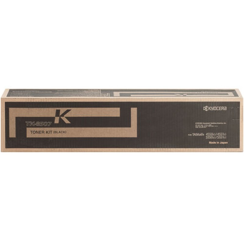 Kyocera TK-8507K 1T02LC0US0 Siyah Orjinal Toner - TasKalfa 4550Ci / 4551Ci T13416 Kyocera TK-8507K 1T02LC0US0 Siyah Orjinal Toner - TasKalfa 4550Ci / 4551Ci T13416