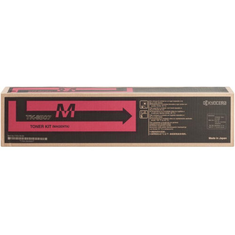 Kyocera TK-8507M 1T02LCBUS0 Kırmızı Orjinal Toner - TasKalfa 4550ci / 4551ci T13415 Kyocera TK-8507M 1T02LCBUS0 Kırmızı Orjinal Toner - TasKalfa 4550ci / 4551ci T13415