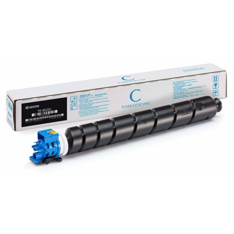 Kyocera TK-8525C 1T02RMCNL1 Mavi Orjinal Toner - TasKalfa 4052ci / 4053ci T7905 Kyocera TK-8525C 1T02RMCNL1 Mavi Orjinal Toner - TasKalfa 4052ci / 4053ci T7905