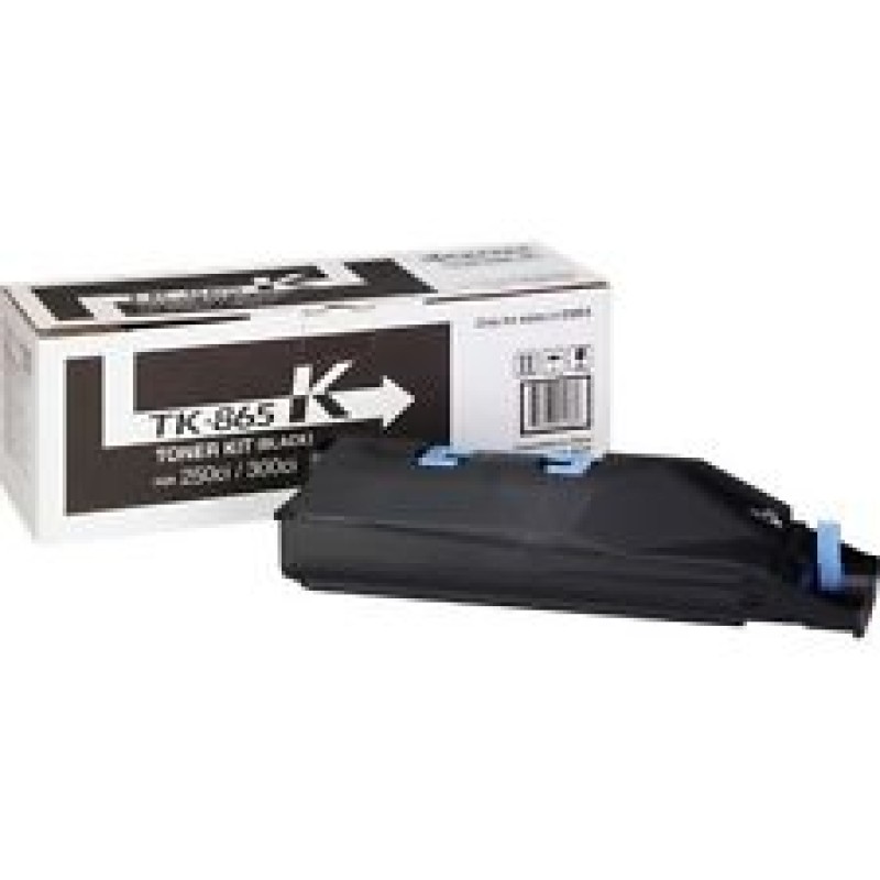Kyocera TK-865K 1T02JZ0EU0 Siyah Orjinal Toner - TasKalfa 250Ci T4211
