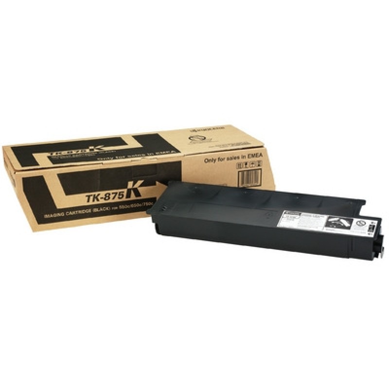 Kyocera TK-875K 1T05JN0NL0 Siyah Orjinal Toner - TasKalfa 550C / 650C T3453 Kyocera TK-875K 1T05JN0NL0 Siyah Orjinal Toner - TasKalfa 550C / 650C T3453