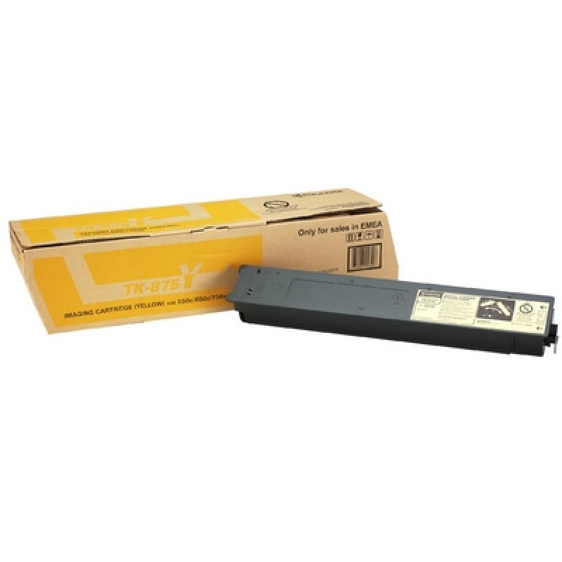 Kyocera TK-875Y 1T05JNANL0 Sarı Orjinal Toner - TasKalfa 550C / 650C T3450 Kyocera TK-875Y 1T05JNANL0 Sarı Orjinal Toner - TasKalfa 550C / 650C T3450
