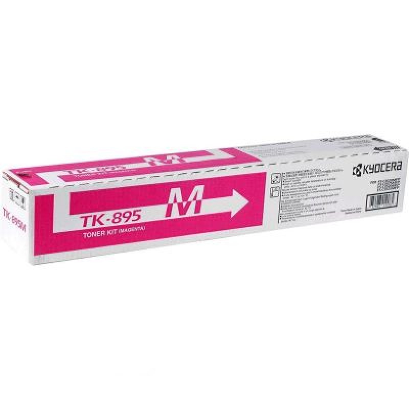 Kyocera TK-895M 1T02K0BNL0 Kırmızı Orjinal Toner - FS-C8020MFP T6448 Kyocera TK-895M 1T02K0BNL0 Kırmızı Orjinal Toner - FS-C8020MFP T6448