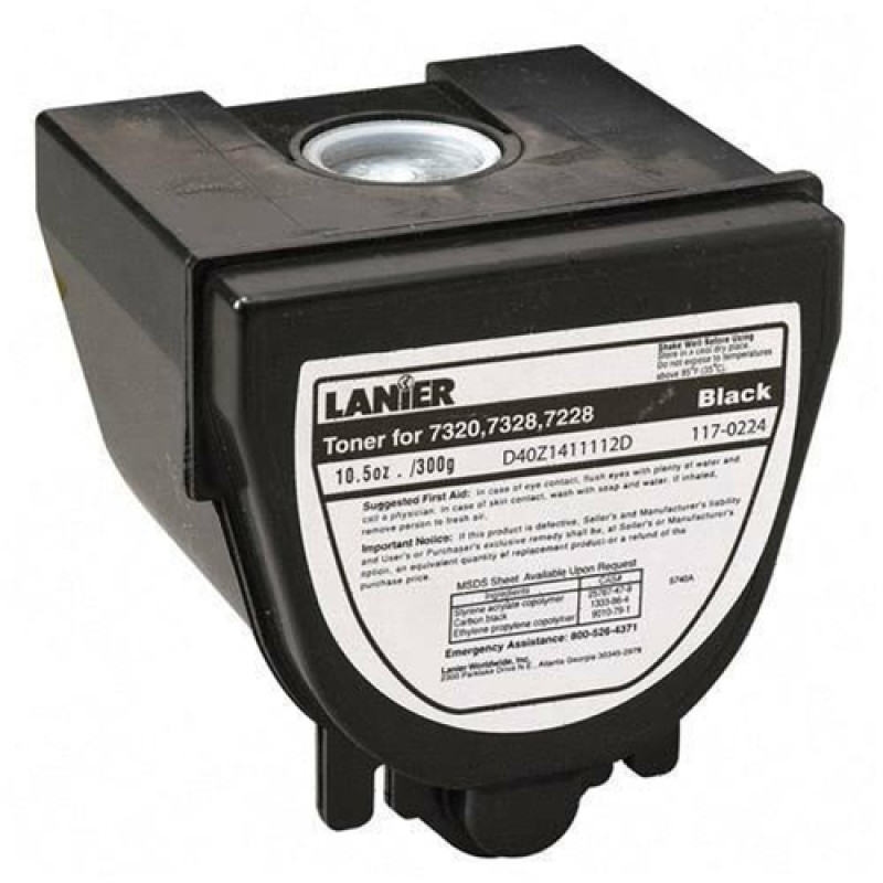 Lanier 1170224 Siyah Orjinal Toner - 7228 / 7320 Lanier 1170224 Siyah Orjinal Toner - 7228 / 7320