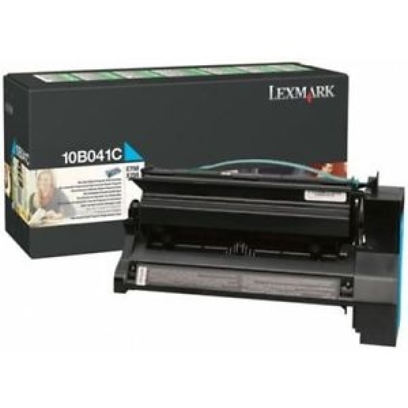Lexmark 10B041C Mavi Orjinal Toner - C750 / X750 T4722 Lexmark 10B041C Mavi Orjinal Toner - C750 / X750 T4722
