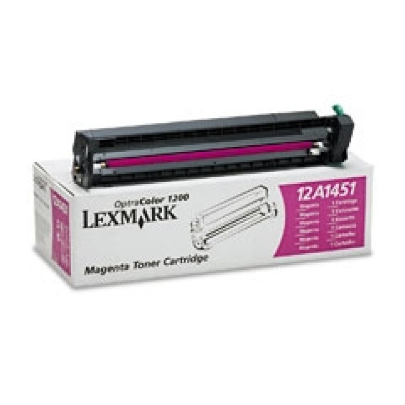 Lexmark 12A1451 Kırmızı Renkli Lazer Toner - 1200 / 1200M T5419 Lexmark 12A1451 Kırmızı Renkli Lazer Toner - 1200 / 1200M T5419