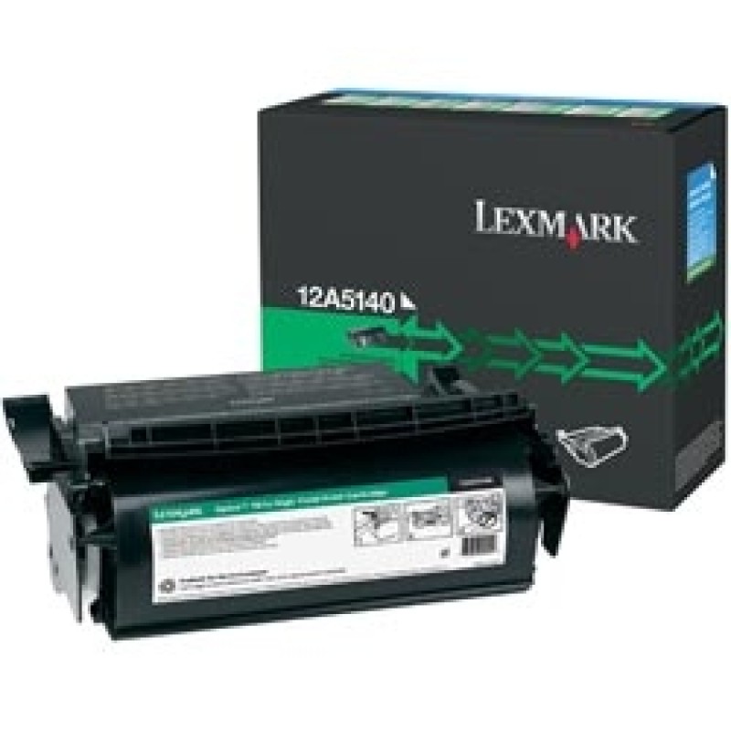Lexmark 12A5140 Siyah Orjinal Toner - T610 / T612 T5039 Lexmark 12A5140 Siyah Orjinal Toner - T610 / T612 T5039