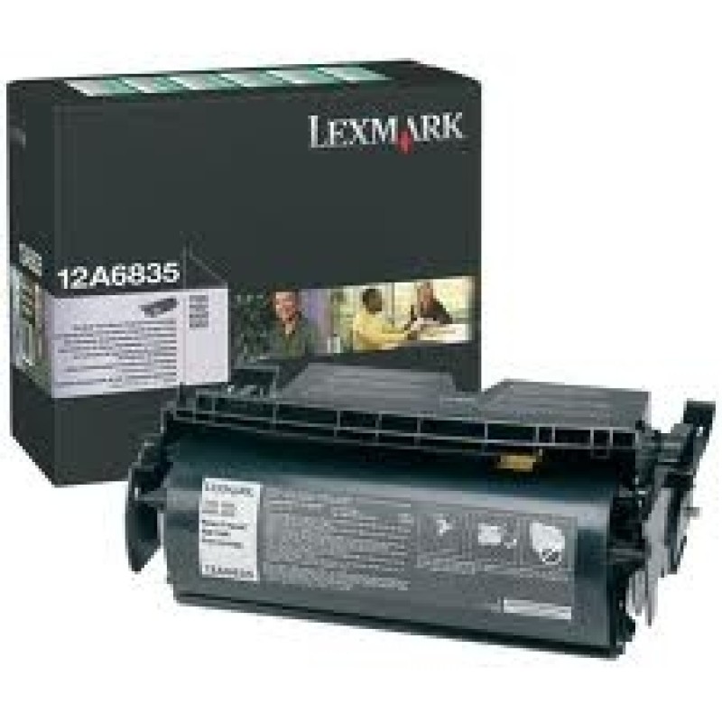 Lexmark 12A6835 Siyah Orjinal Toner Yüksek Kapasiteli - T520 / T522 T5046 Lexmark 12A6835 Siyah Orjinal Toner Yüksek Kapasiteli - T520 / T522 T5046