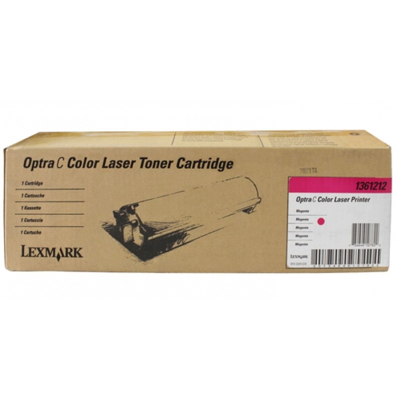 Lexmark 1361212 Kırmızı Orjinal Toner T17432 Lexmark 1361212 Kırmızı Orjinal Toner T17432