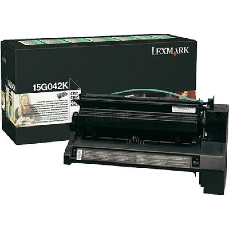 Lexmark 15G042K Siyah Orjinal Toner - C752 / C760 T3088 Lexmark 15G042K Siyah Orjinal Toner - C752 / C760 T3088