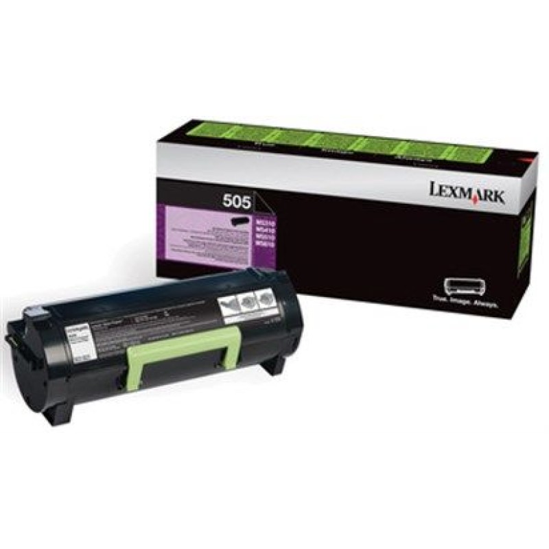 Lexmark 50F5000 505 Siyah Orjinal Toner - MS310 / MS410 T6823 Lexmark 50F5000 505 Siyah Orjinal Toner - MS310 / MS410 T6823