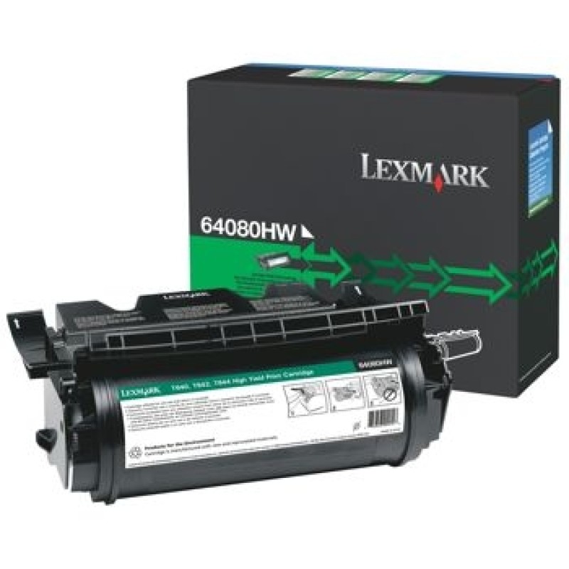 Lexmark 64080HW Orjinal Toner - T640 / T642 T5392 Lexmark 64080HW Orjinal Toner - T640 / T642 T5392