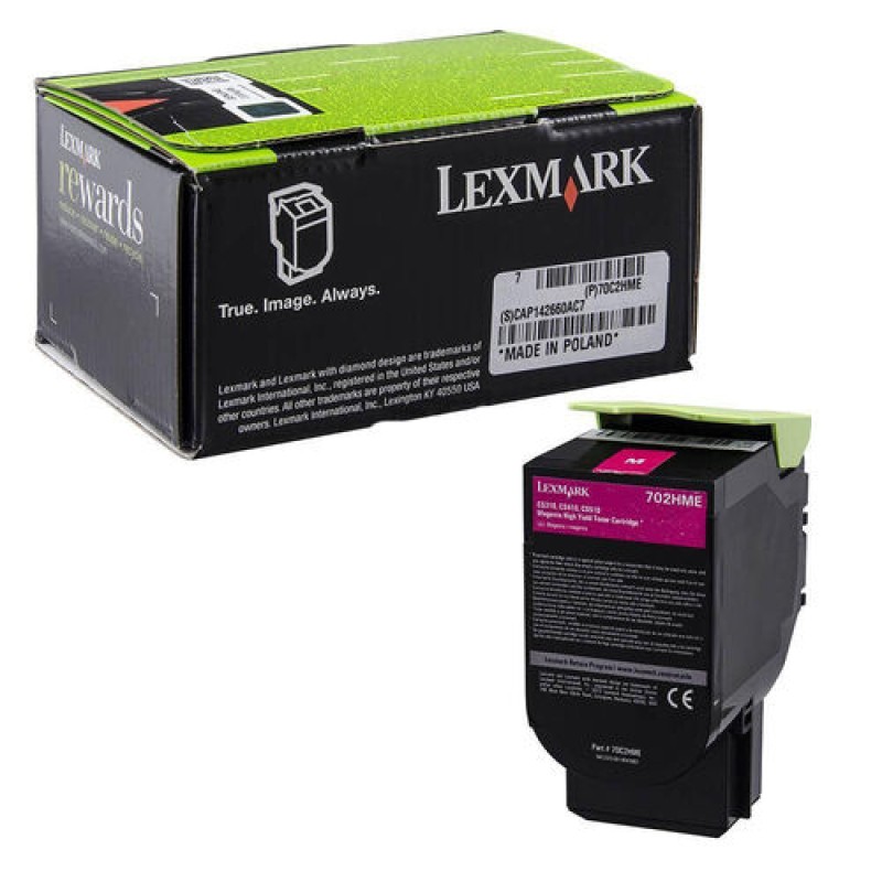 Lexmark 70C2HME Kırmızı Orjinal Toner - CS310dn / CS410dtn T14813 Lexmark 70C2HME Kırmızı Orjinal Toner - CS310dn / CS410dtn T14813
