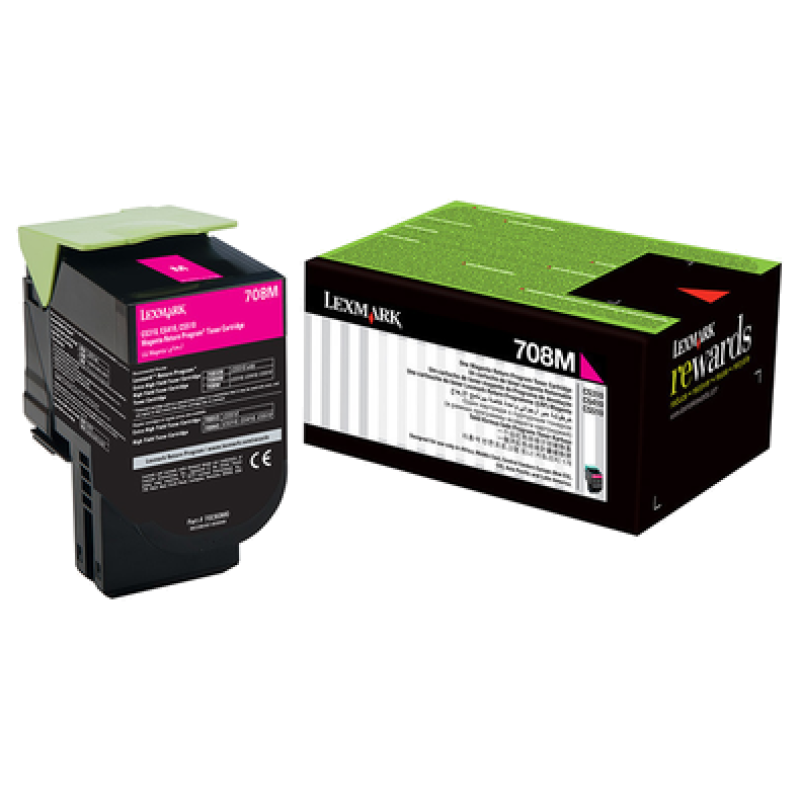 Lexmark 70C80M0 708M Kırmızı Orjinal Toner - CS310 / CS410 T6429