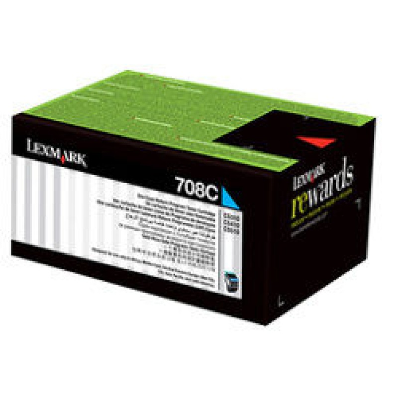 Lexmark 70C8XC0 708XC Mavi Orjinal Toner - CS510 T8052 Lexmark 70C8XC0 708XC Mavi Orjinal Toner - CS510 T8052