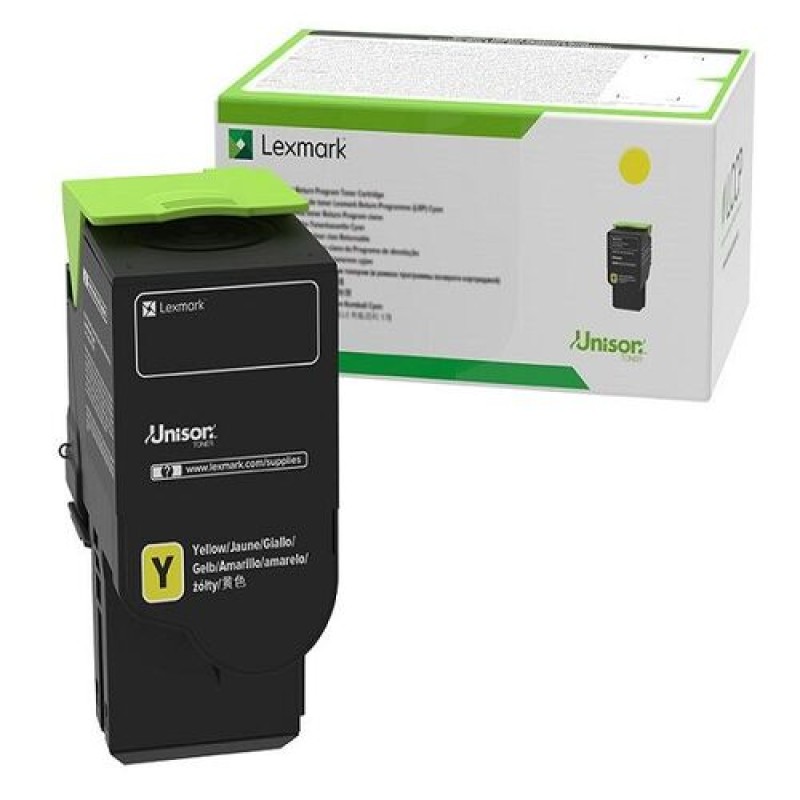 Lexmark 70C8XYE Sarı Orjinal Toner - CS510 T16477