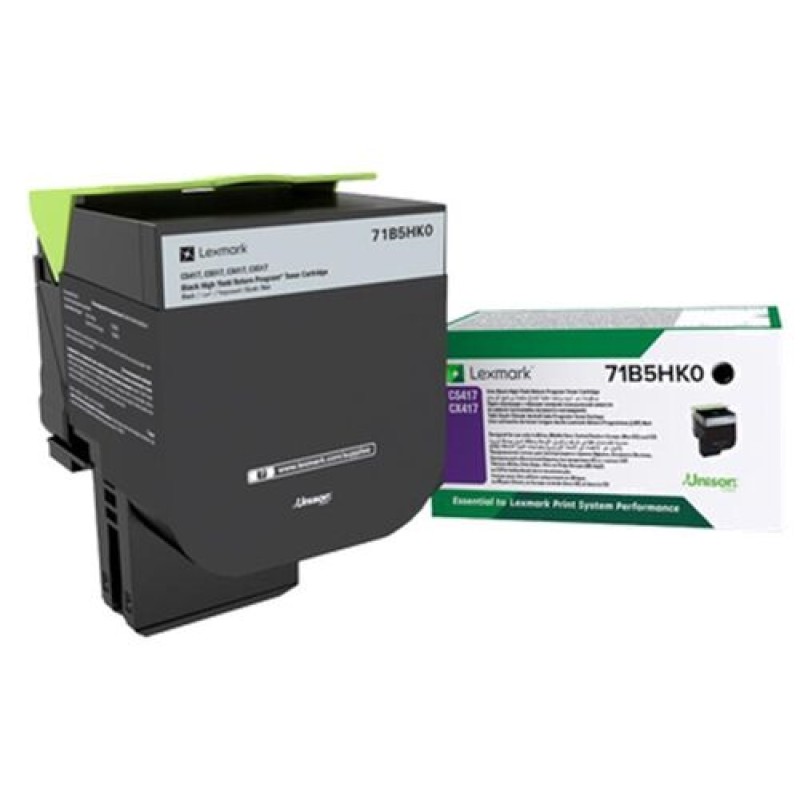 Lexmark 71B5HK0 Siyah Orjinal Toner - CS417 / CS517 T12839 Lexmark 71B5HK0 Siyah Orjinal Toner - CS417 / CS517 T12839