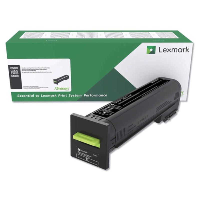 Lexmark 72K50Y0 Sarı Orjinal Toner - CS820 / CX825 / CX860 T17755 Lexmark 72K50Y0 Sarı Orjinal Toner - CS820 / CX825 / CX860 T17755