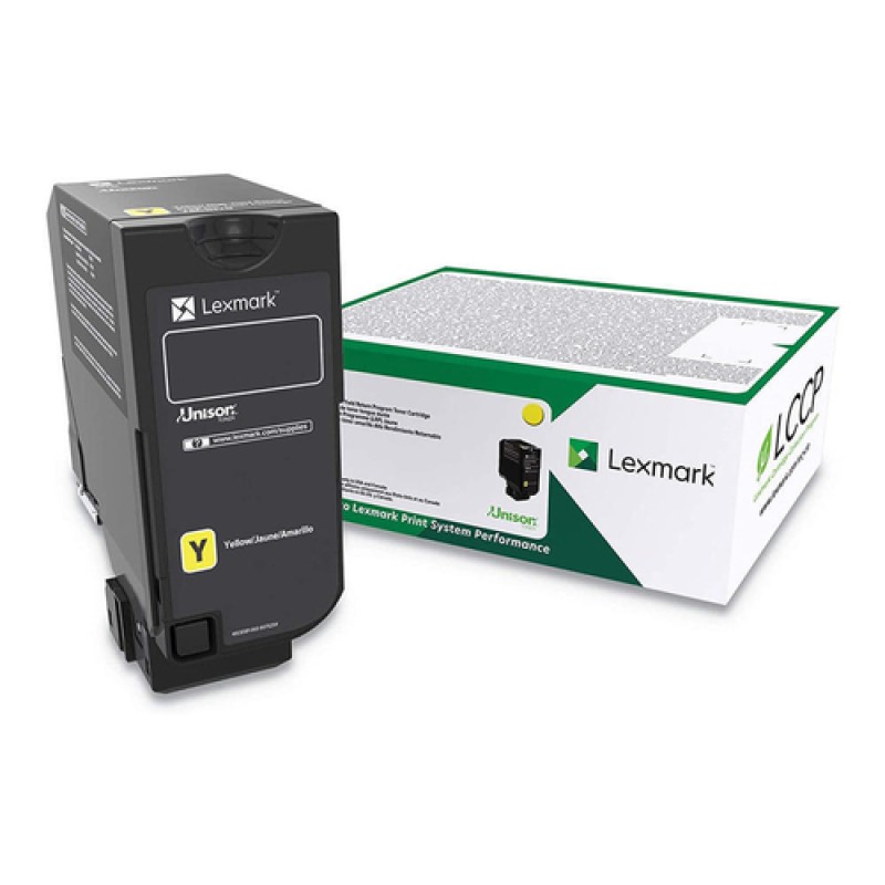 Lexmark 74C1SY0 Sarı Orjinal Toner - CS720 / CX725 Lexmark 74C1SY0 Sarı Orjinal Toner - CS720 / CX725