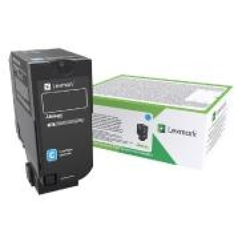 Lexmark 74C5HCE Mavi Orjinal Toner - CS720de T17554 Lexmark 74C5HCE Mavi Orjinal Toner - CS720de T17554