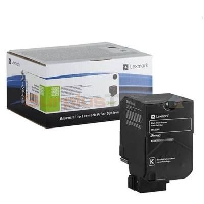 Lexmark 74C5HK0 Siyah Orjinal Toner Extra Yüksek Kapasiteli - CS725 T9410 Lexmark 74C5HK0 Siyah Orjinal Toner Extra Yüksek Kapasiteli - CS725 T9410
