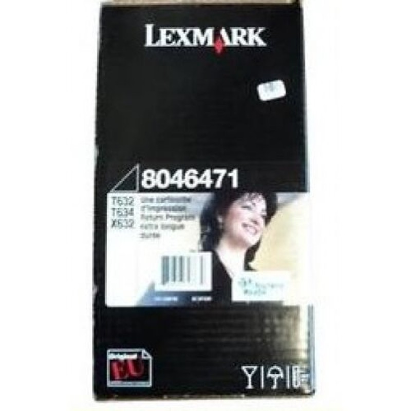 Lexmark 8046471 Orjinal Toner Extra Yüksek Kapasite - T630 / T632 T12348 Lexmark 8046471 Orjinal Toner Extra Yüksek Kapasite - T630 / T632 T12348