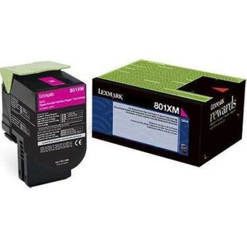 Lexmark 80C1XM0 Kırmızı Orjinal Toner Yüksek Kapasite - CX510 T16537 Lexmark 80C1XM0 Kırmızı Orjinal Toner Yüksek Kapasite - CX510 T16537