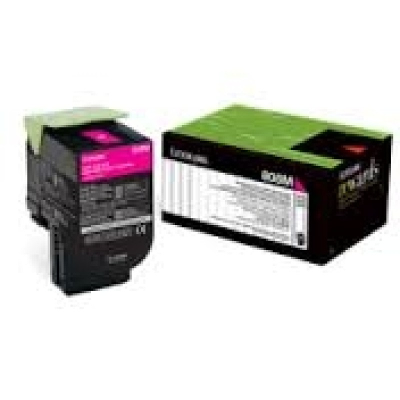 Lexmark 80C80M0 808M Kırmızı Orjinal Toner - CX410 / CX510 / CX310 T3387 Lexmark 80C80M0 808M Kırmızı Orjinal Toner - CX410 / CX510 / CX310 T3387