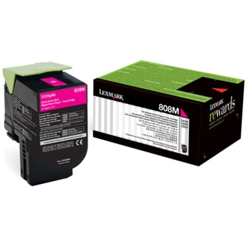 Lexmark 80C8HM0 808HM Kırmızı Orjinal Toner Yüksek Kapasite - CX410 / CX510 T3304 Lexmark 80C8HM0 808HM Kırmızı Orjinal Toner Yüksek Kapasite - CX410 / CX510 T3304