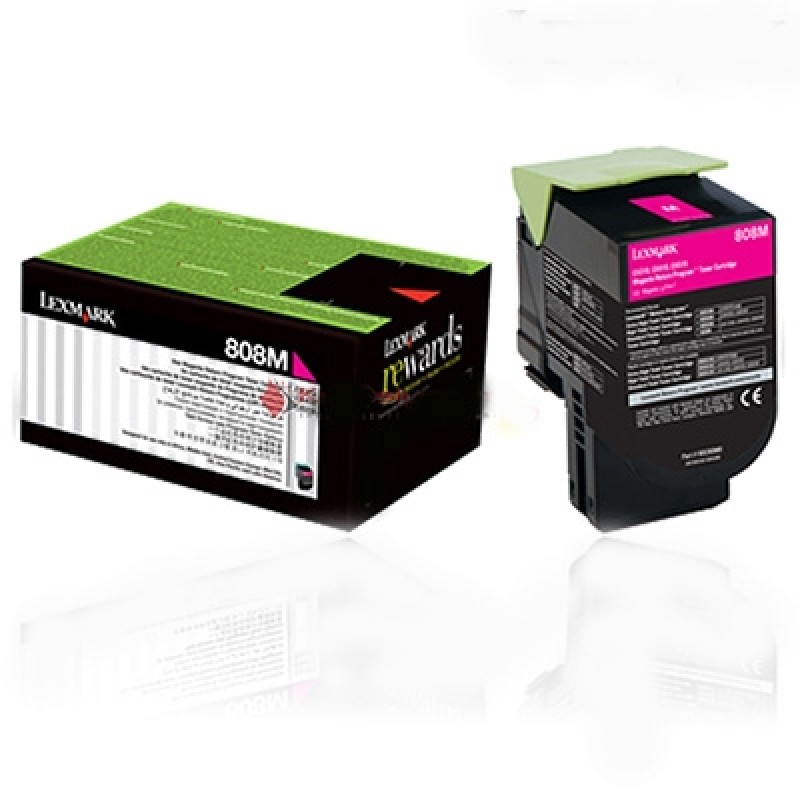 Lexmark 80C8XM0 808XM Kırmızı Orjinal Toner - CX510 T4834 Lexmark 80C8XM0 808XM Kırmızı Orjinal Toner - CX510 T4834