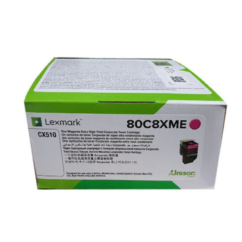 Lexmark 80C8XME 808XM Kırmızı Orjinal Toner - CX510 T13222 Lexmark 80C8XME 808XM Kırmızı Orjinal Toner - CX510 T13222