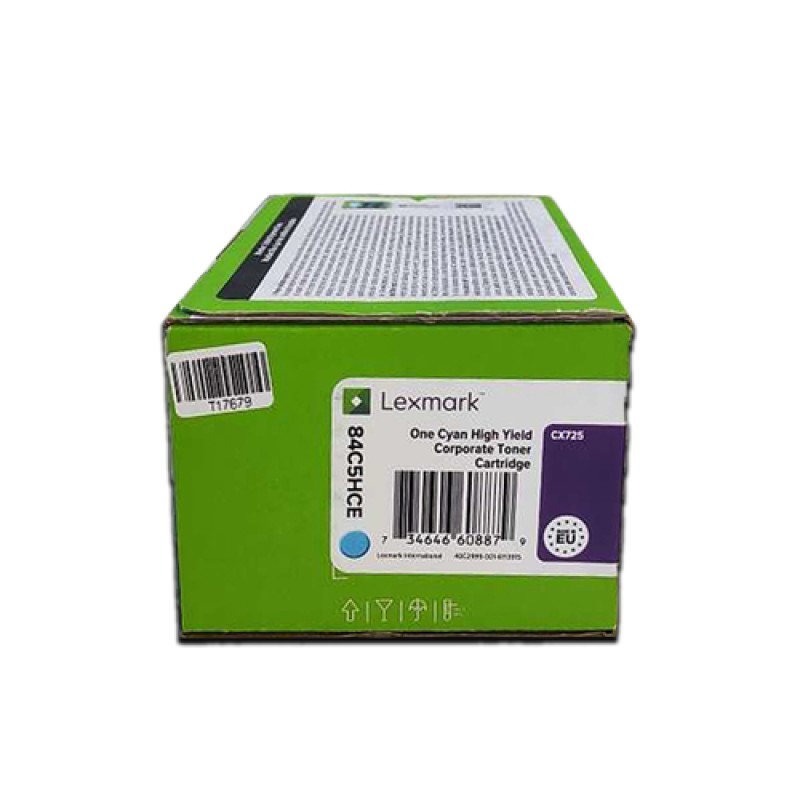 Lexmark 84C5HCE Mavi Orjinal Toner - CX725 T17679