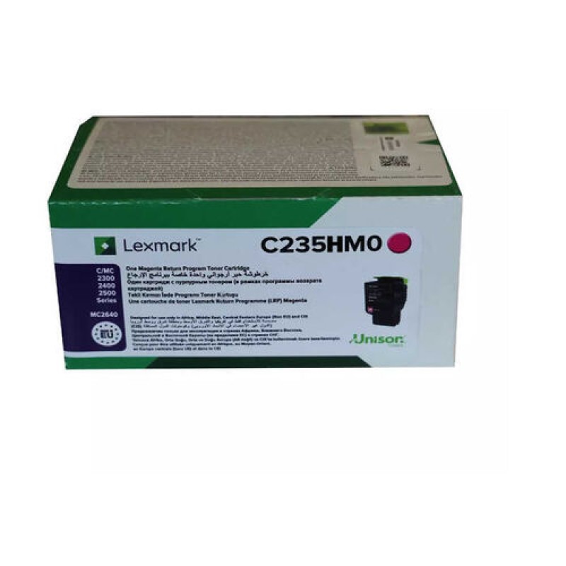 Lexmark C235HM0 Kırmızı Orjinal Toner - C2240 / C2325dw T12867 Lexmark C235HM0 Kırmızı Orjinal Toner - C2240 / C2325dw T12867