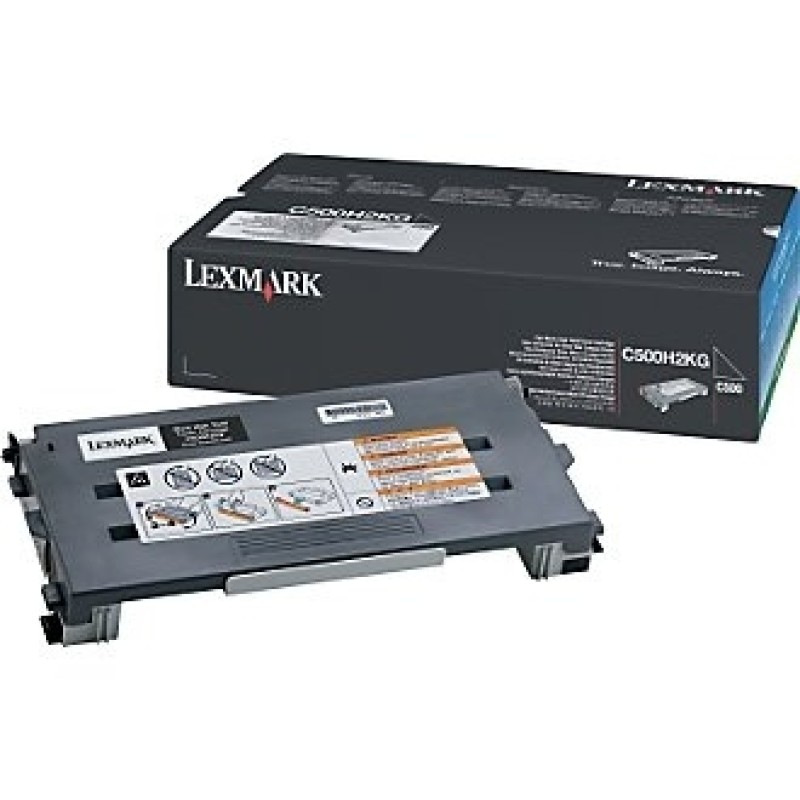 Lexmark C500H2KG Siyah Toner - C500N / X500n T4571