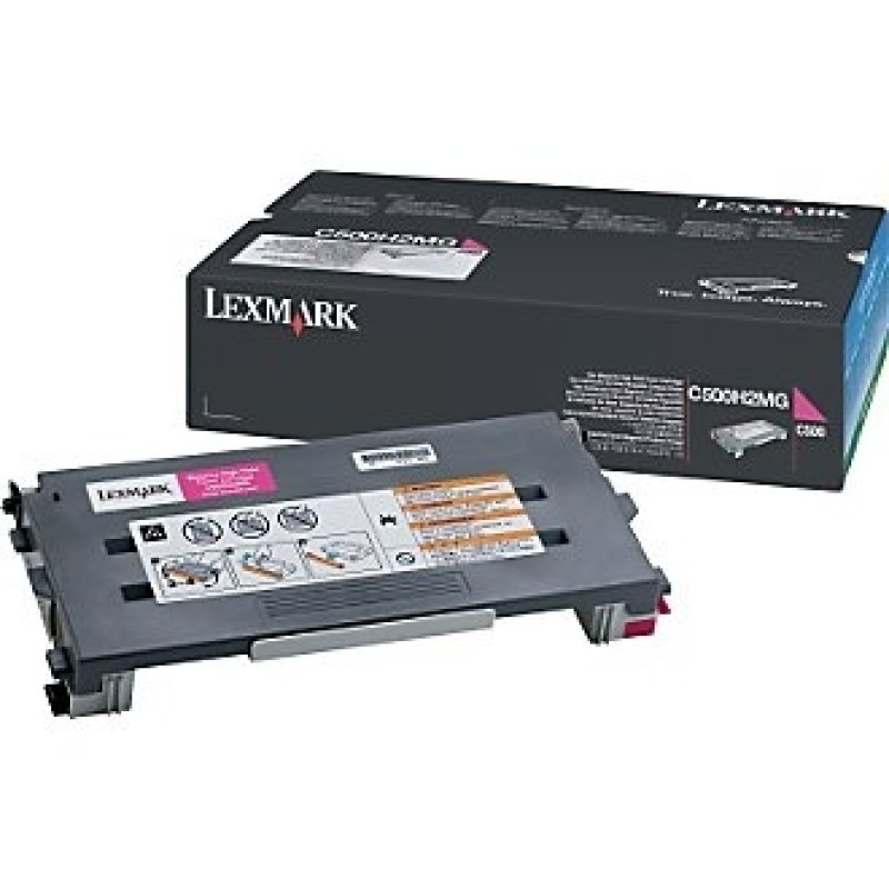 Lexmark C500H2MG Kırmızı Toner - C500N / X500n T5448 Lexmark C500H2MG Kırmızı Toner - C500N / X500n T5448