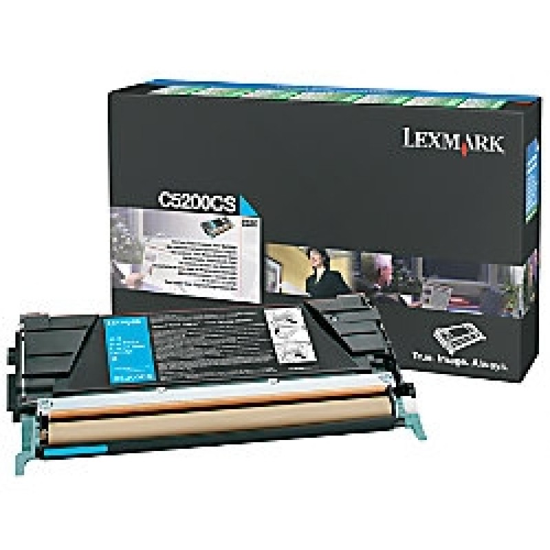 Lexmark C5200CS Mavi Orjinal Lazer Toner - C522 / C524 T5070 Lexmark C5200CS Mavi Orjinal Lazer Toner - C522 / C524 T5070