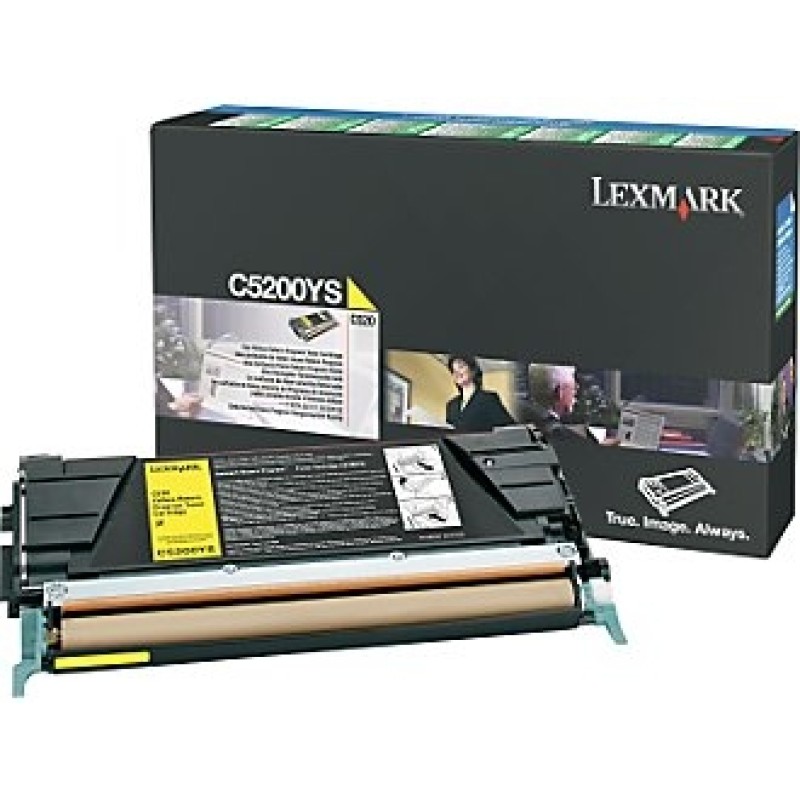 Lexmark C5200YS Sarı Orjinal Lazer Toner - C522 / C524 T4493 Lexmark C5200YS Sarı Orjinal Lazer Toner - C522 / C524 T4493