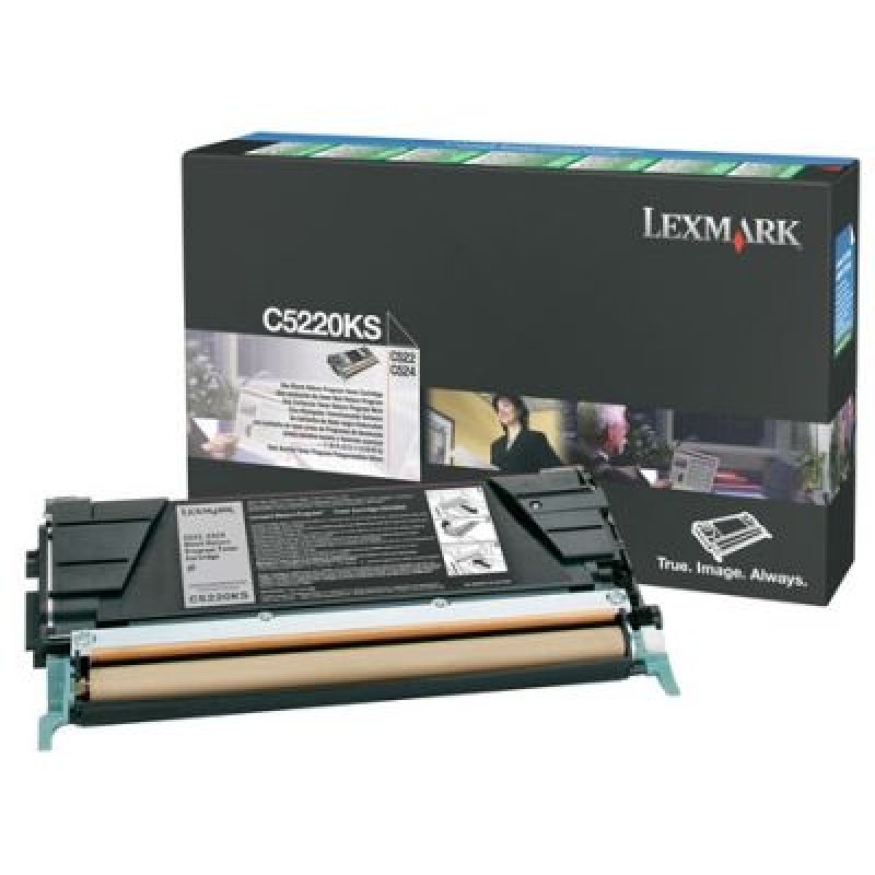 Lexmark C5220KS Siyah Renkli Orjinal Lazer Toner - C522 / C524 T4091 Lexmark C5220KS Siyah Renkli Orjinal Lazer Toner - C522 / C524 T4091