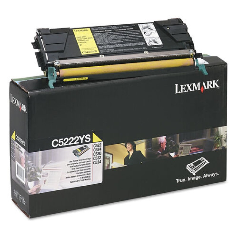 Lexmark C5222YS Sarı Orjinal Toner - C532n / C524dtn T15282 Lexmark C5222YS Sarı Orjinal Toner - C532n / C524dtn T15282
