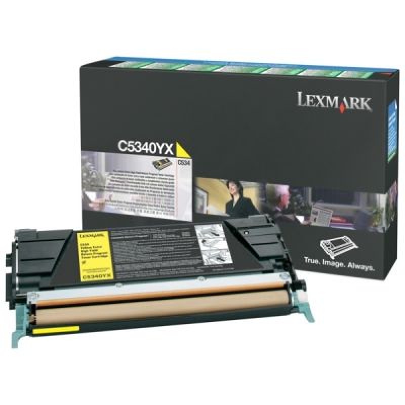 Lexmark C5340YX Sarı Orjinal Toner - C524 / C534 T4310 Lexmark C5340YX Sarı Orjinal Toner - C524 / C534 T4310
