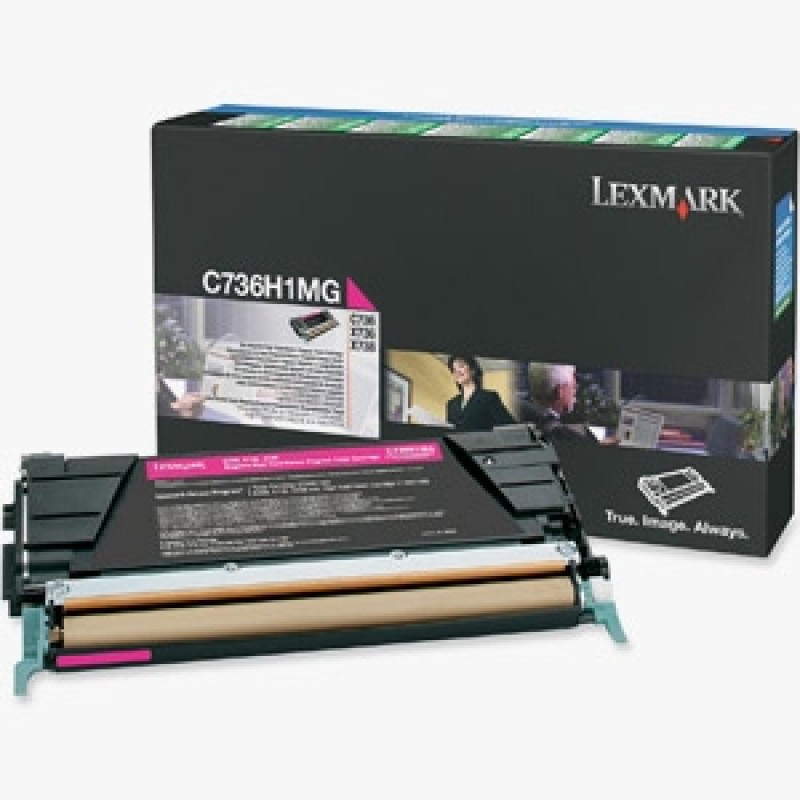 Lexmark C736H1MG Kırmızı Orjinal Toner - C736 / X736 T3539 Lexmark C736H1MG Kırmızı Orjinal Toner - C736 / X736 T3539