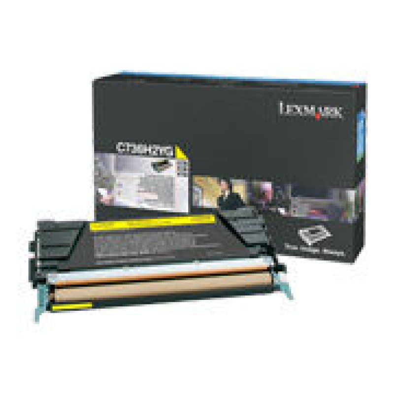 Lexmark C736H2YG Sarı Orjinal Toner Yüksek Kapasite - X736 / X738 T14933 Lexmark C736H2YG Sarı Orjinal Toner Yüksek Kapasite - X736 / X738 T14933