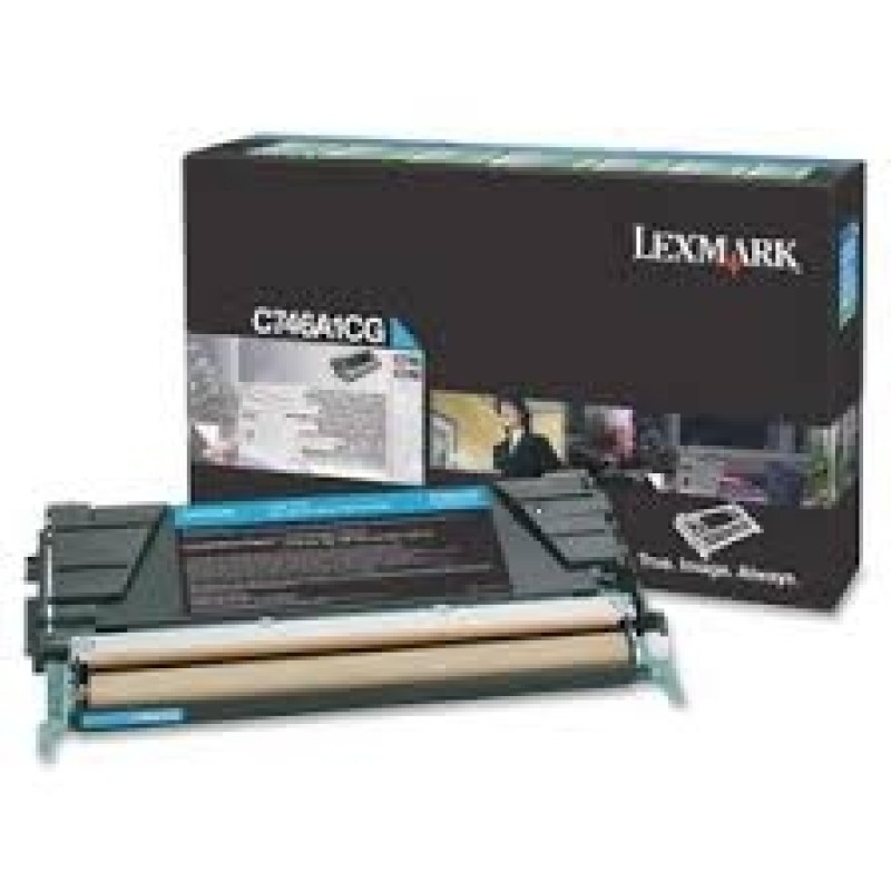 Lexmark C746A1CG Mavi Orjinal Toner - C746 / C748 T5062