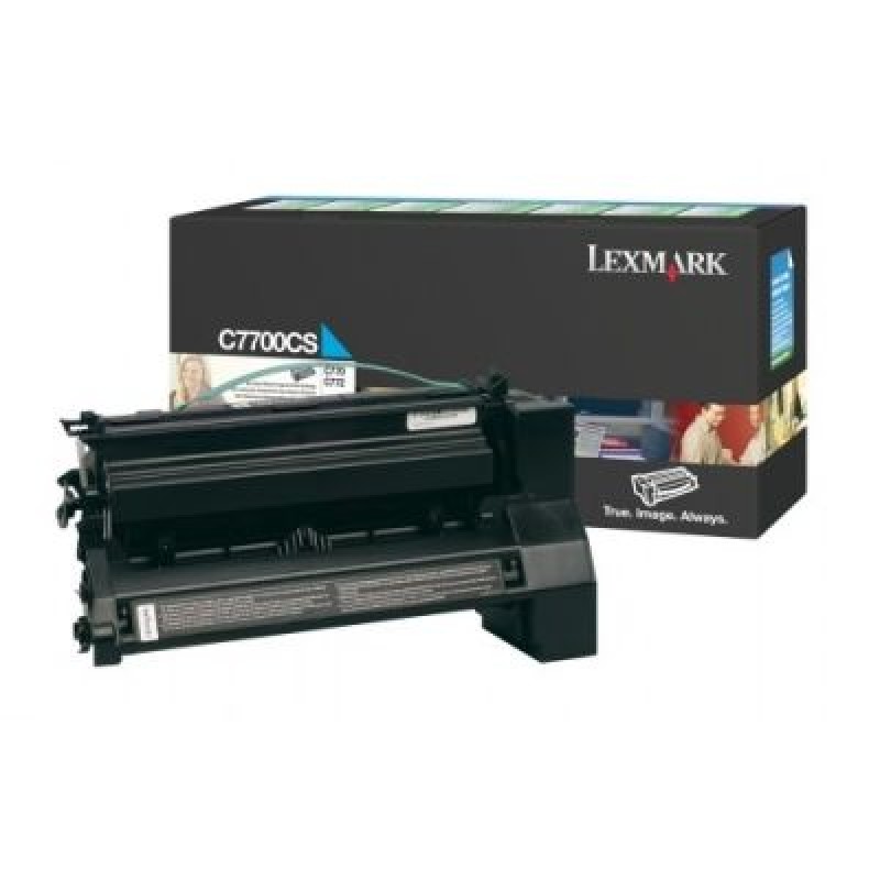 Lexmark C7700CS Mavi Orjinal Toner - C770 / C772 T3644 Lexmark C7700CS Mavi Orjinal Toner - C770 / C772 T3644