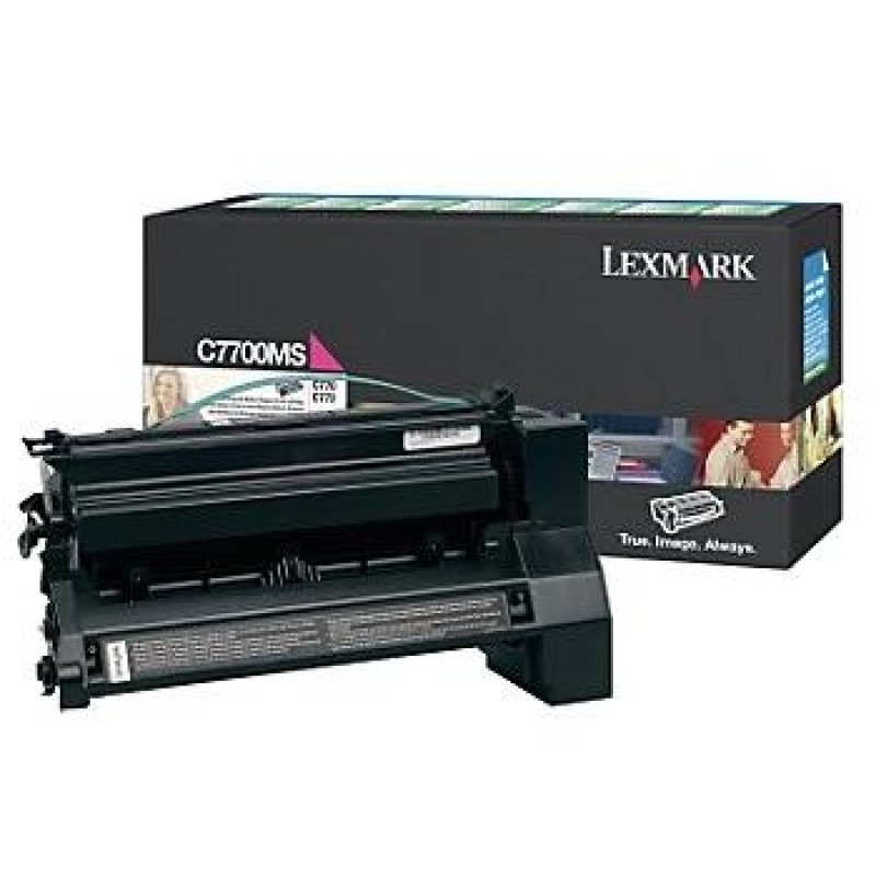 Lexmark C7700MS Kırmızı Orjinal Toner - C770 / C772 T3643 Lexmark C7700MS Kırmızı Orjinal Toner - C770 / C772 T3643