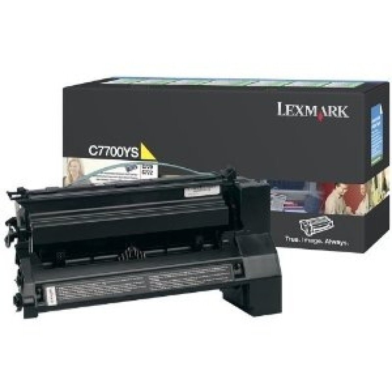 Lexmark C7700YS Sarı Orjinal Toner - C770 / C772 T3652 Lexmark C7700YS Sarı Orjinal Toner - C770 / C772 T3652