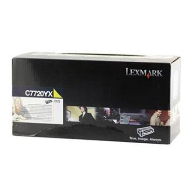 Lexmark C7720YX Sarı Orjinal Toner - C772 / X772 T4525 Lexmark C7720YX Sarı Orjinal Toner - C772 / X772 T4525