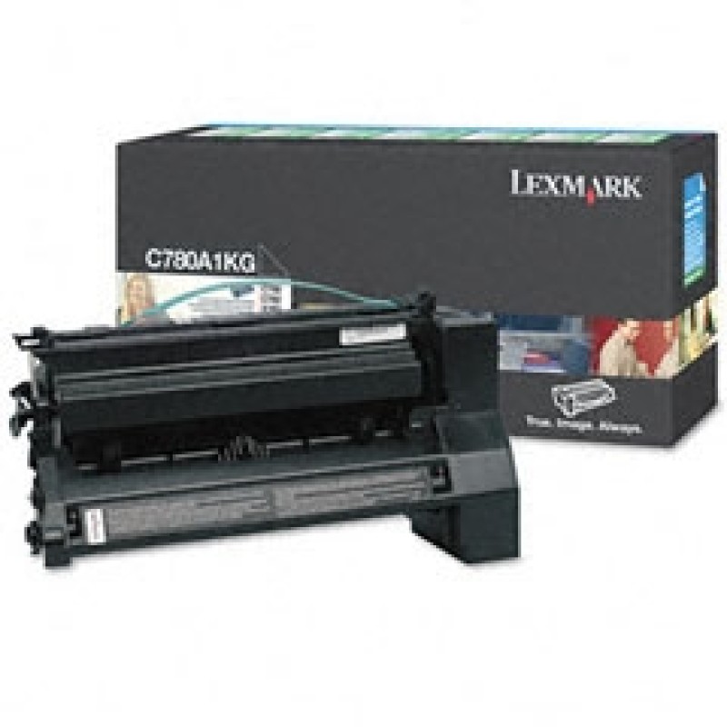 Lexmark C780A1KG Siyah Orjinal Toner - C780 / C782 T4746 Lexmark C780A1KG Siyah Orjinal Toner - C780 / C782 T4746